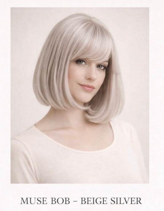 Muse Bob – Beige Silver