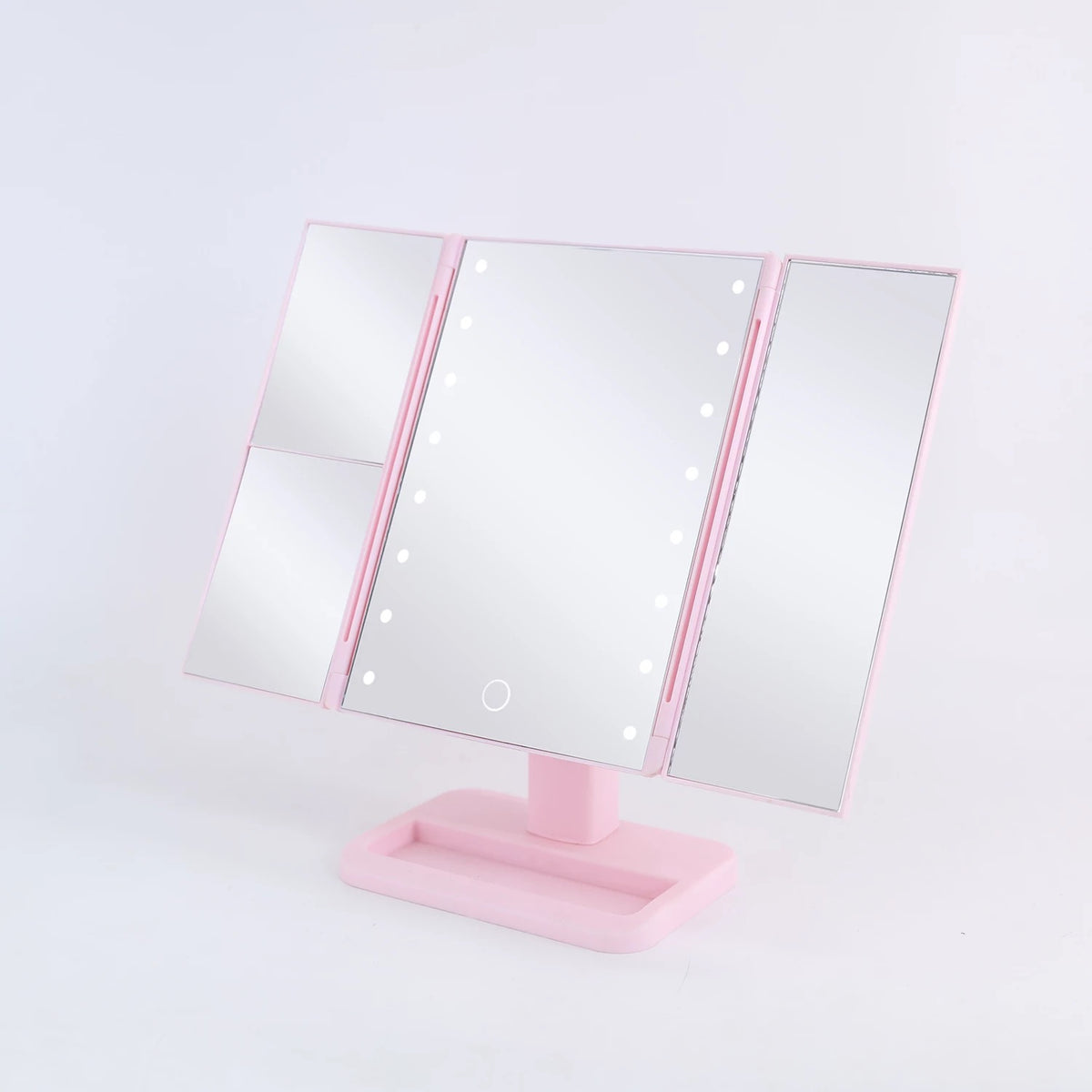 Black Makeup LED Mirror