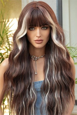 Gradient Water Wave Lace Front Wig
