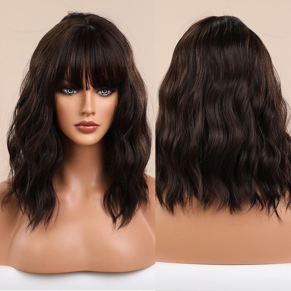 Short Curly Bob Lace Front Wig