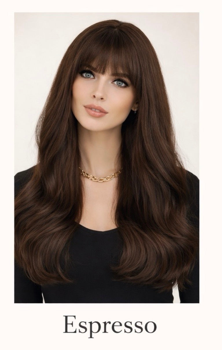 The Soft Fringe Collection – Long Wave Edition -Expresso