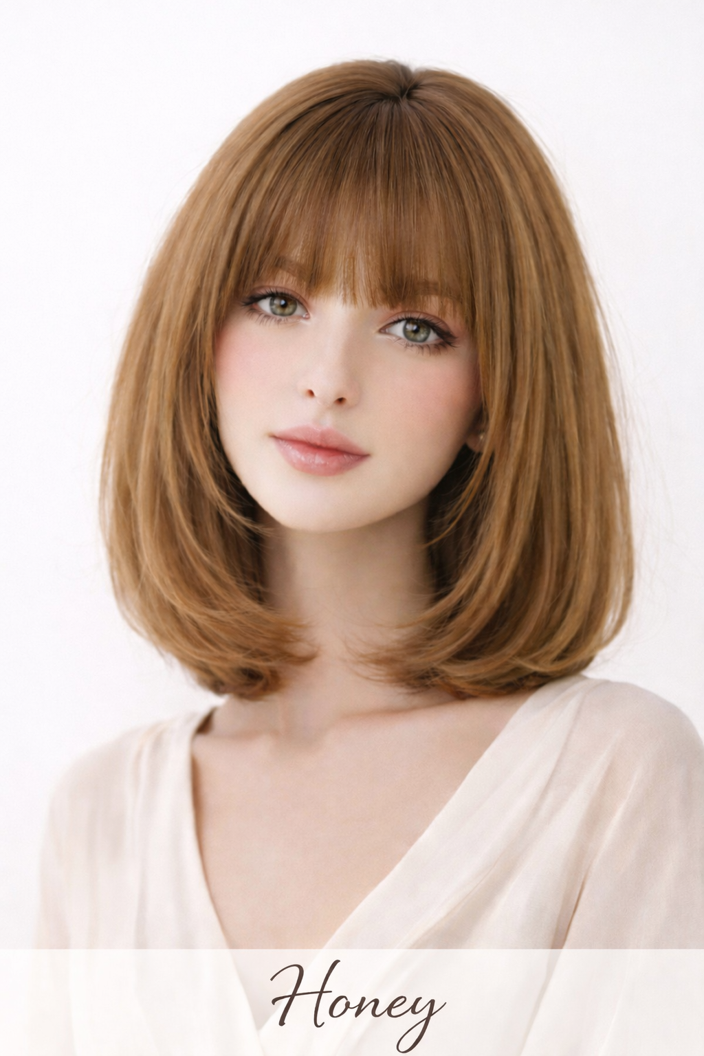 The Soft Fringe Bob Collection -Honey