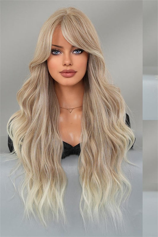 Cocoa Brown Long Wavy Wig- Biege
